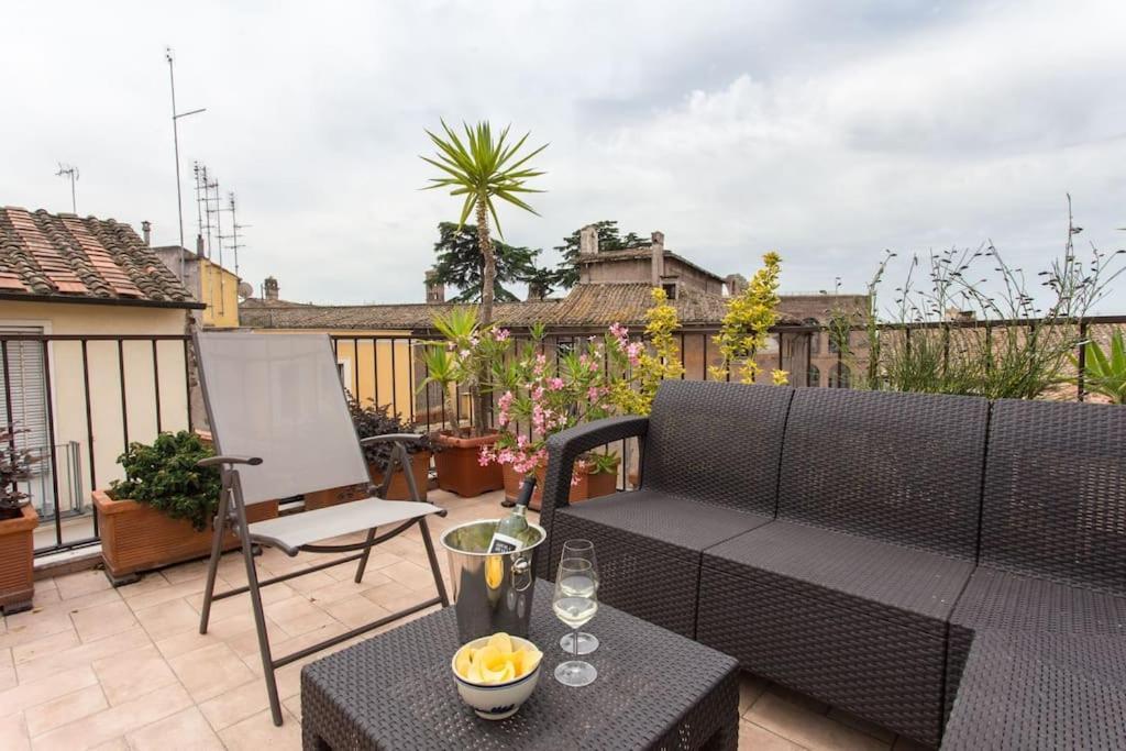 Frangipane 31 Monti Terrace Apartman Róma Kültér fotó
